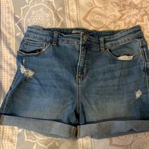 Gap Kids Midi Denim Shorts